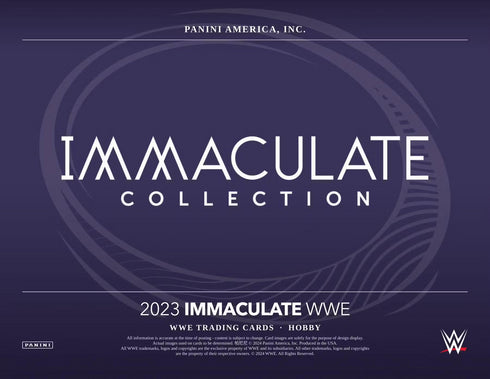 2023 Panini Immaculate WWE Wrestling Hobby Box