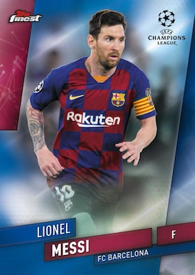 2019-20 Topps Soccer Finest UEFA Champions League Hobby Box