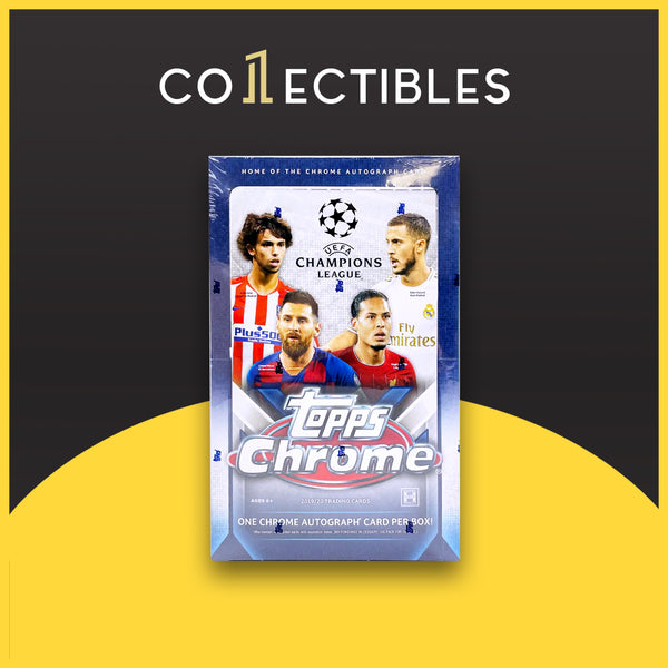 2019-20 Topps Chrome Soccer UEFA Champions League Hobby Box