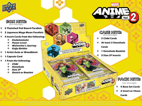 2023 Upper Deck Marvel Anime Box Vol. 2