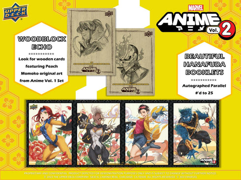 2023 Upper Deck Marvel Anime Box Vol. 2