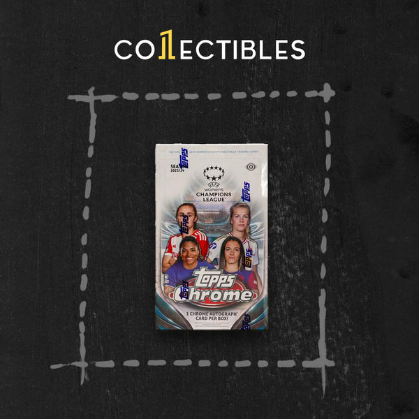 2023-24 Topps Chrome UEFA Women's Champions League Soccer Hobby Box