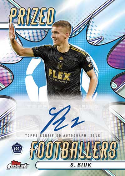 2023 Topps Soccer Finest MLS Major League Soccer