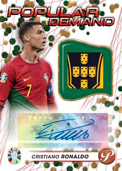 2023-24 Topps Soccer Pristine Road to EURO 2024