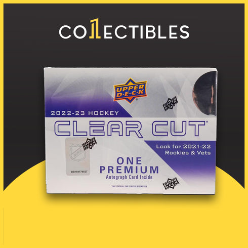 2022-23 Upper Deck Hockey Clear Cut Hobby Box