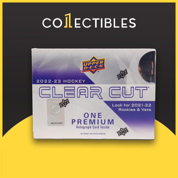 2022-23 Upper Deck Hockey Clear Cut Hobby Box
