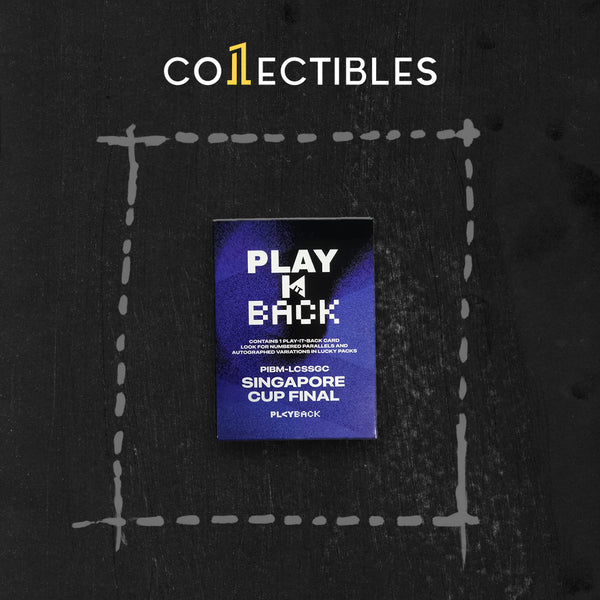 2024-25 Playback Play-It-Back Lion City Sailors Singapore Cup Finals Pack