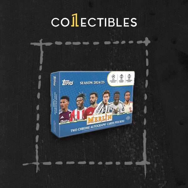 2024-25 Topps Chrome Merlin UEFA Club Competitions Soccer (UCC) Breaker Delight Box