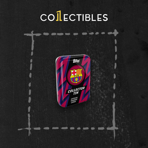 2025-26 Topps Soccer Barcelona Collector Tin