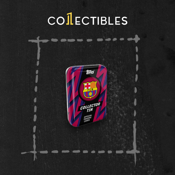 2025-26 Topps Soccer Barcelona Collector Tin