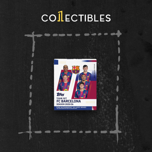 2025-26 Topps Soccer Barcelona Team Set