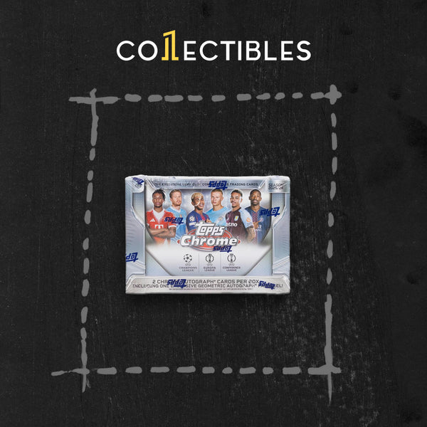 2025-26 Topps Chrome UEFA Club Competitions (UCC) Soccer Breaker Delight Box