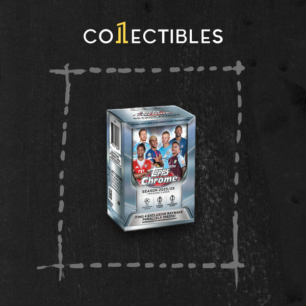 2025-26 Topps Chrome UEFA Club Competitions (UCC) Soccer Value Box