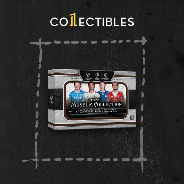2025-26 Topps Soccer UEFA Club Competitions (UCC) Museum Collection Hobby Box