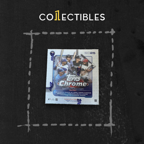 2025 Topps Chrome Baseball Logofractor Edition Hobby Box