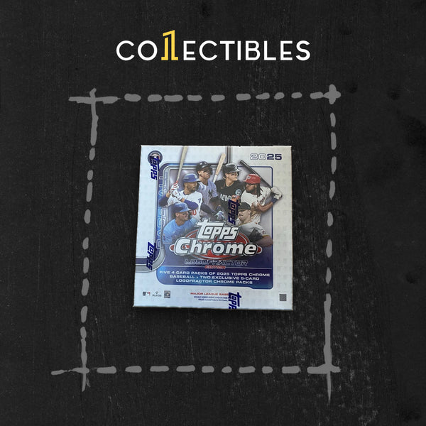2025 Topps Chrome Baseball Logofractor Edition Hobby Box