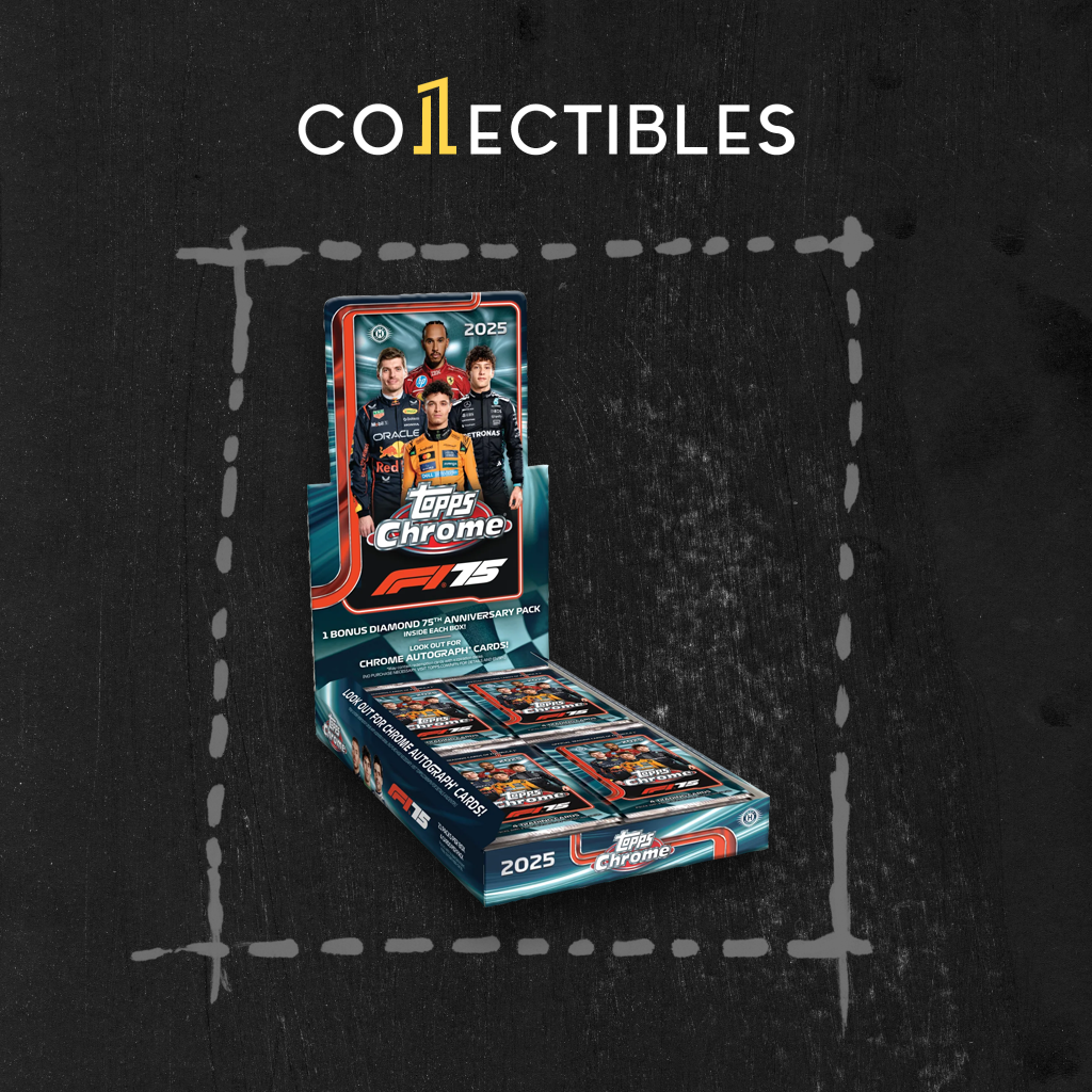 2025 Topps F1 Chrome Formula 1 Hobby Box – 1Collectibles