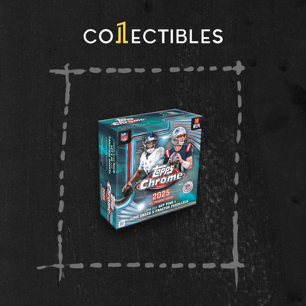 2025 Topps Football Chrome NFL Mega Box