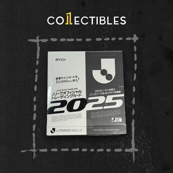 2025 Epoch J. League Official Trading Card Box