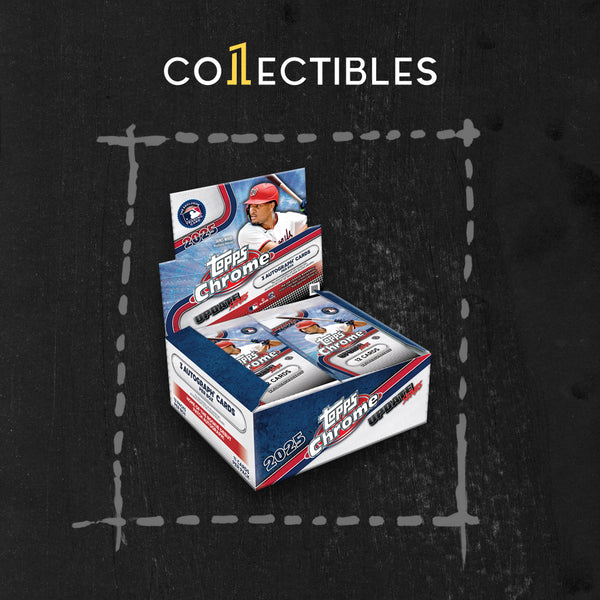 2025 Topps Baseball MLB Chrome Updates Series Jumbo Box
