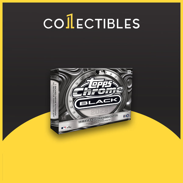 2025 Topps Chrome Black Baseball Hobby Box