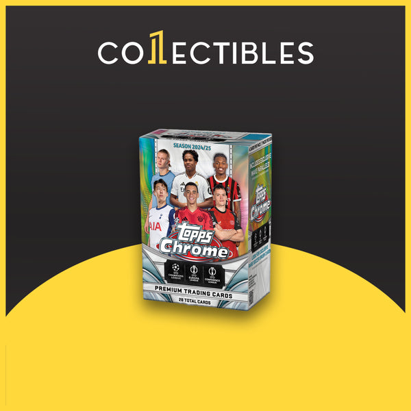 2024-25 Topps Chrome UEFA Club Competitions (UCC) Soccer Value Box