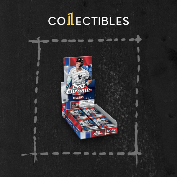 2026 Topps Baseball Chrome MLB Hobby Box