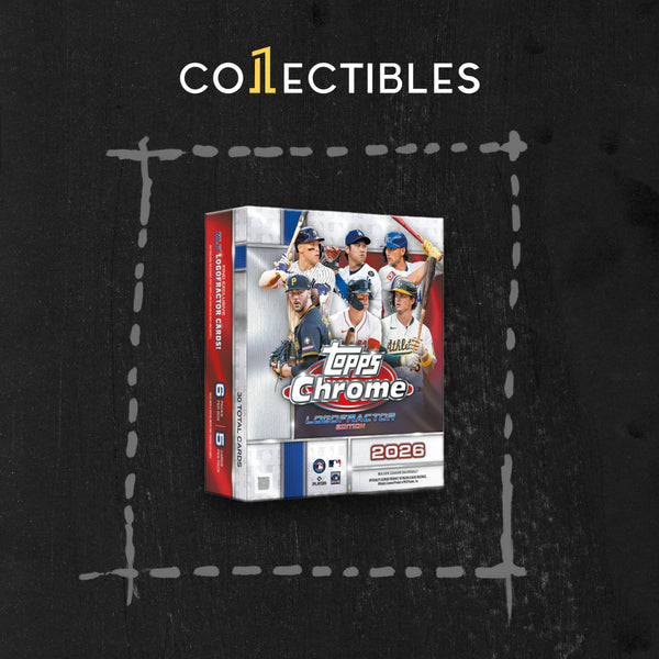 2026 Topps Chrome Baseball Logofractor Edition Hobby Box