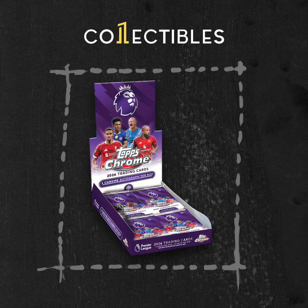 2026 Topps Soccer Chrome Premier League EPL Hobby Box