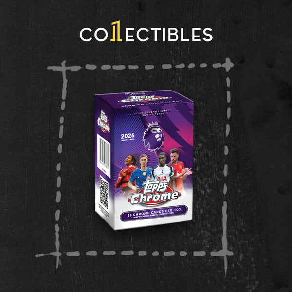 2026 Topps Soccer Chrome Premier League EPL Value Box