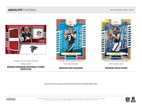 2023 Panini Football Absolute Mega Box (Black Parallels)