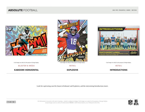 2023 Panini Football Absolute Mega Box (Black Parallels)