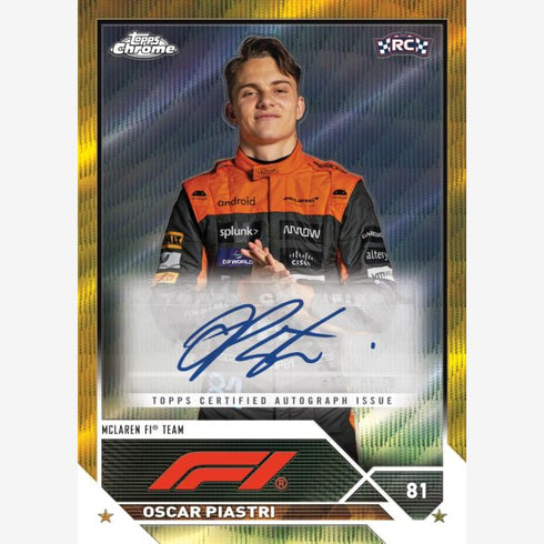 2023 Topps Chrome F1 Formula 1 Hobby Box