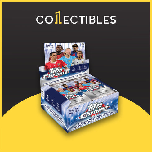2023-24 Topps Soccer Chrome UEFA Club Competitions (UCC) Jumbo Box