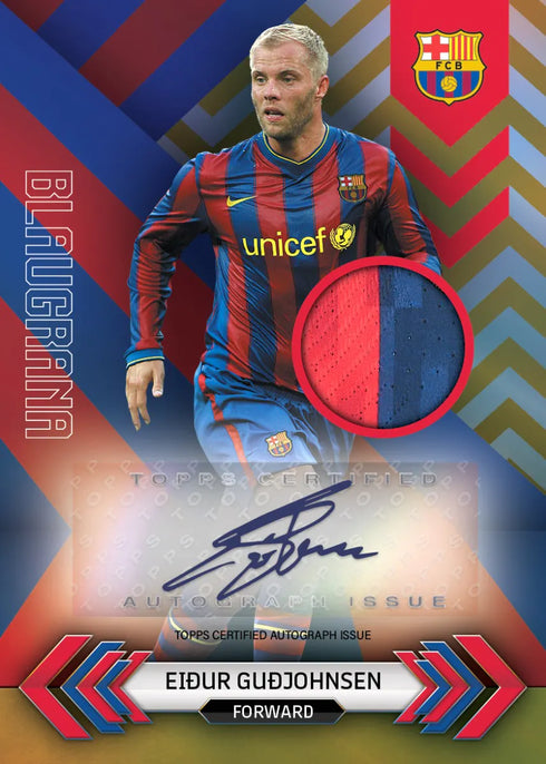 2023-24 Topps Soccer FC Barcelona Team Set
