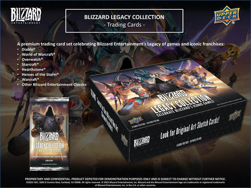 2023 Upper Deck Blizzard Entertainment Legacy Collection Hobby Box