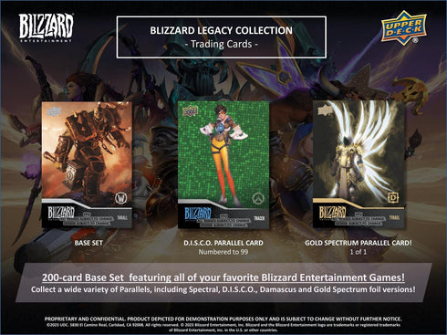 2023 Upper Deck Blizzard Entertainment Legacy Collection Hobby Box