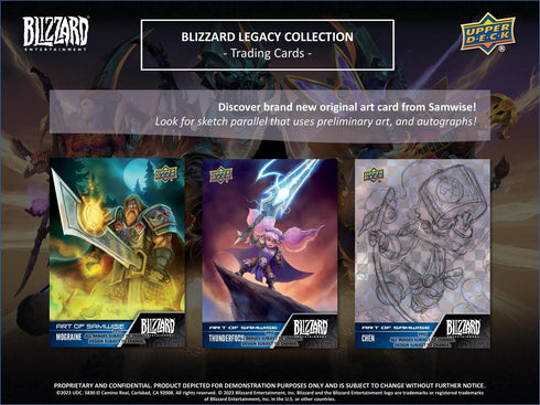 2023 Upper Deck Blizzard Entertainment Legacy Collection Hobby Box