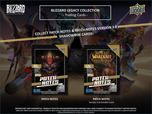 2023 Upper Deck Blizzard Entertainment Legacy Collection Hobby Box