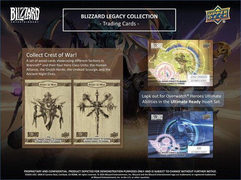 2023 Upper Deck Blizzard Entertainment Legacy Collection Hobby Box