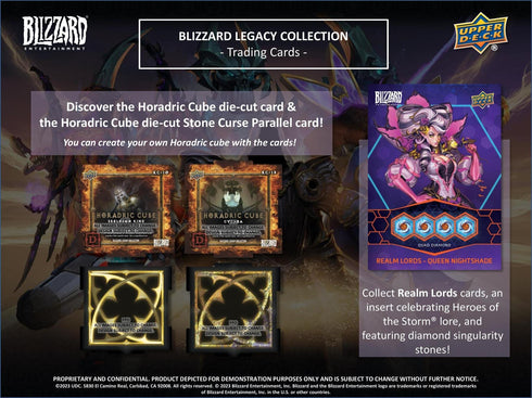 2023 Upper Deck Blizzard Entertainment Legacy Collection Hobby Box