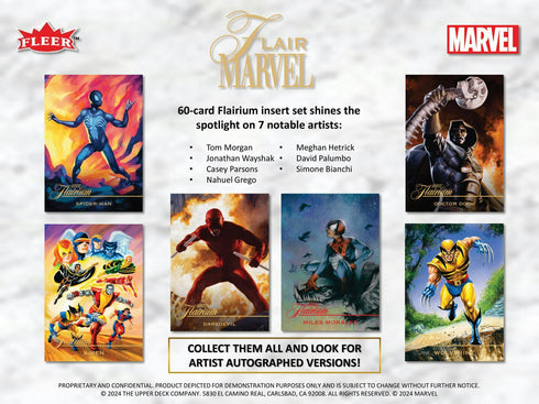 2024 Upper Deck Marvel Flair Hobby Box