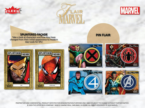 2024 Upper Deck Marvel Flair Hobby Box