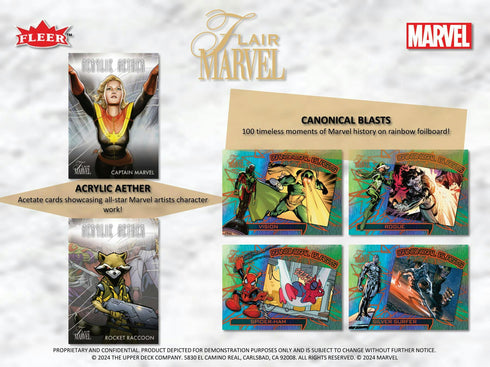 2024 Upper Deck Marvel Flair Hobby Box