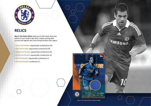 2023-24 Topps Soccer Chelsea FC Official Team Set