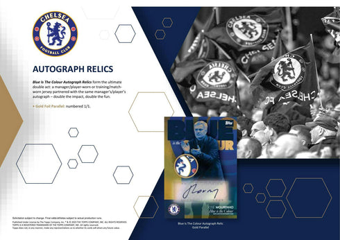 2023-24 Topps Soccer Chelsea FC Official Team Set