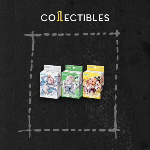 Hololive Official Card Game Japanese: White, Green & Yellow Start Deck