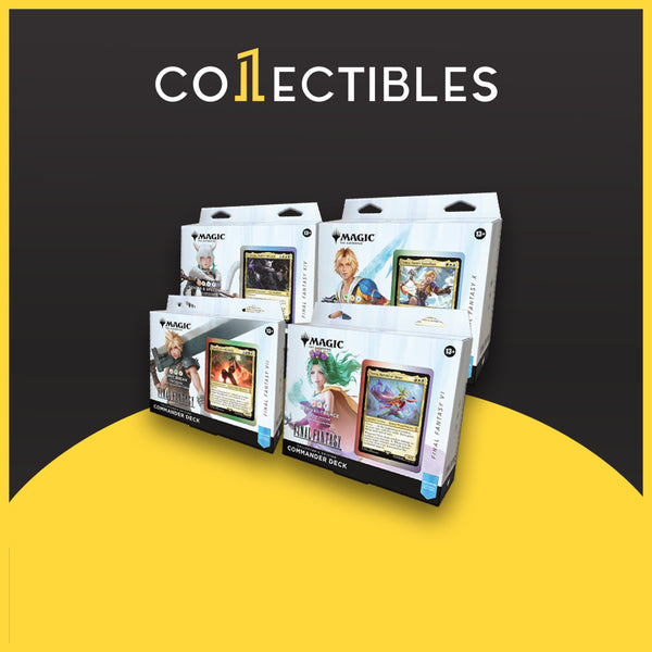 Magic: The Gathering - Final Fantasy Collector's Edition Commander Deck Bundle (Includes All 4 Surge Foil Decks)