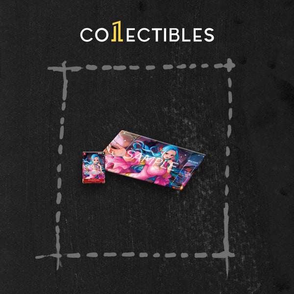One Piece Card Game: Official Playmat & Card Set - Nefertari Vivi