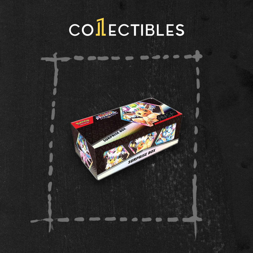 pokemon tcg booster box 151 Pokemon English TCG Scarlet & Violet: Prismatic Evolutions Surprise Bo –  1Collectibles